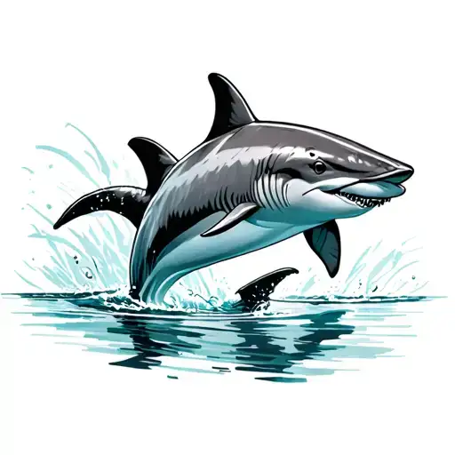 Something To Do With Masters Of Dolphin Or Shark And For A Swimmer Of The First Tattoo For A Swimmer