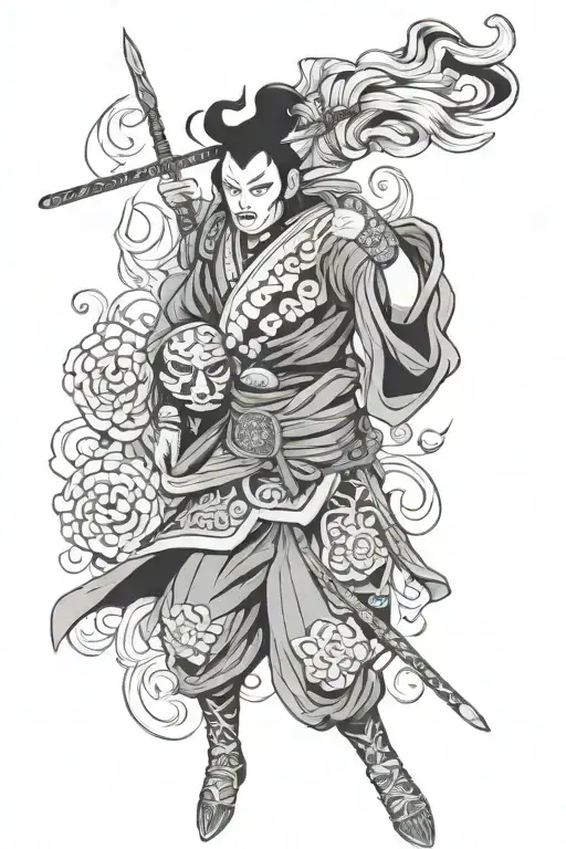 Kabuki Warrior And Gaisia