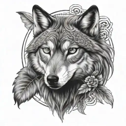 Wolf And Owl Japanese