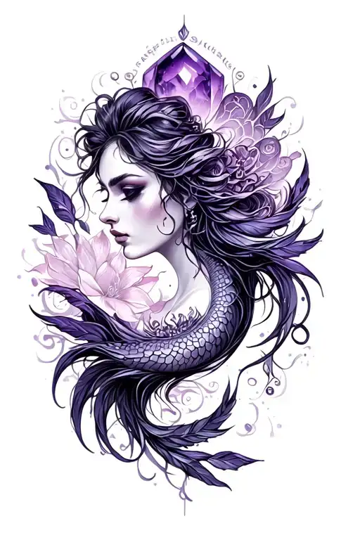 Rhonda Amethyst Pisces Pink