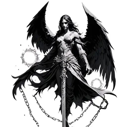 Ange Warrior Light Knowledge Alchemy Broken Chain