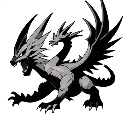 A Phoenix Rising But A Charizard