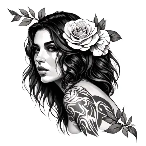 Thigh Tattoo Lesbian Fucking