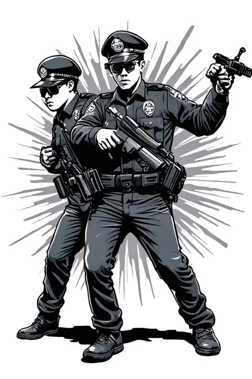 Jump Out Boys Police