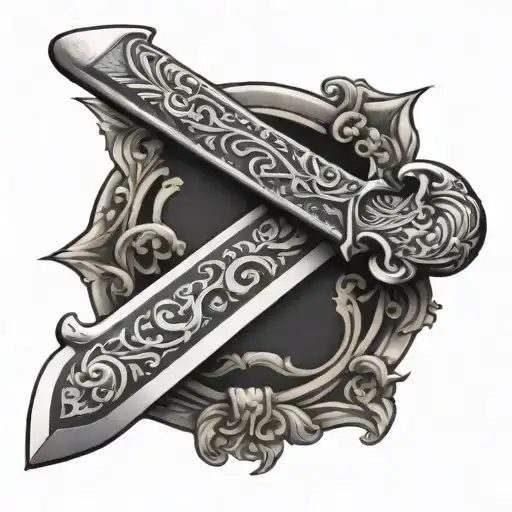 Tattoo Theater Valet Deck Sword