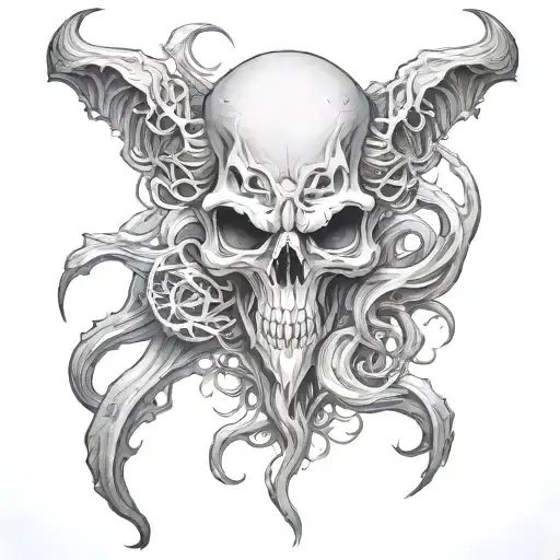 Eldritch Horror Skull