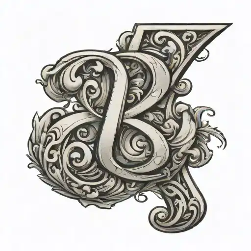 R Initial And Number 39