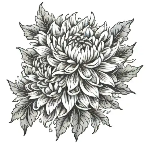 Chrysanthemum And Son