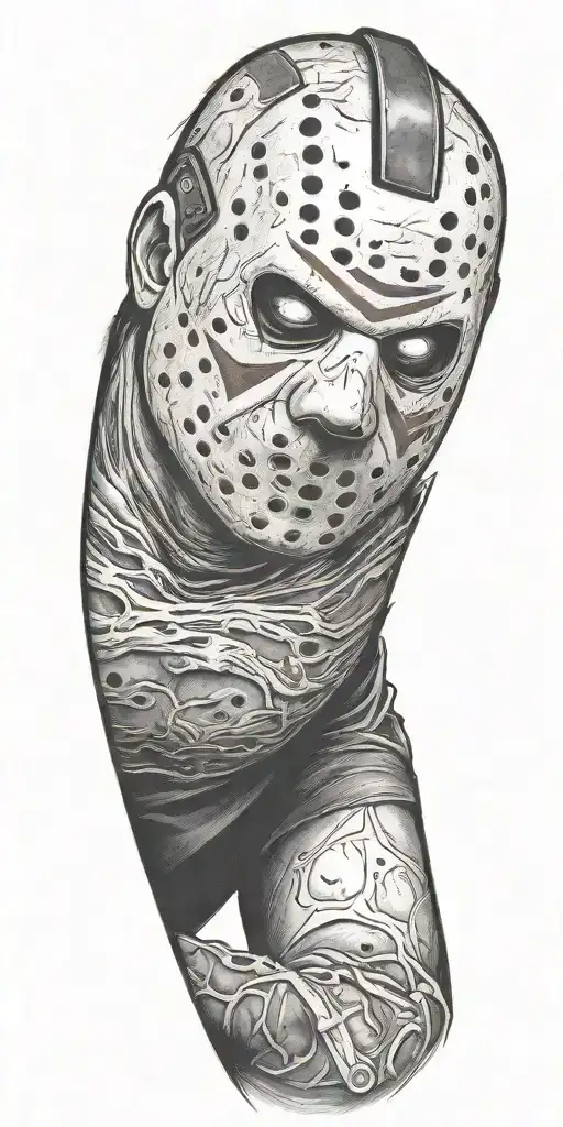 Jason Vorhees Facing Forward Full Body