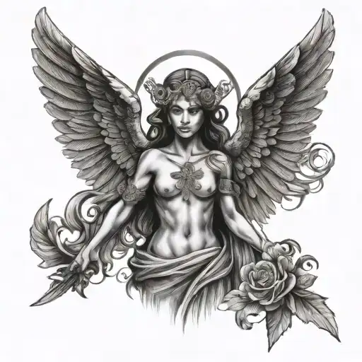 Sardinia And Angel And Cross