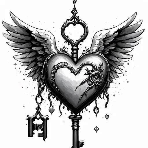 Angel Heart Key