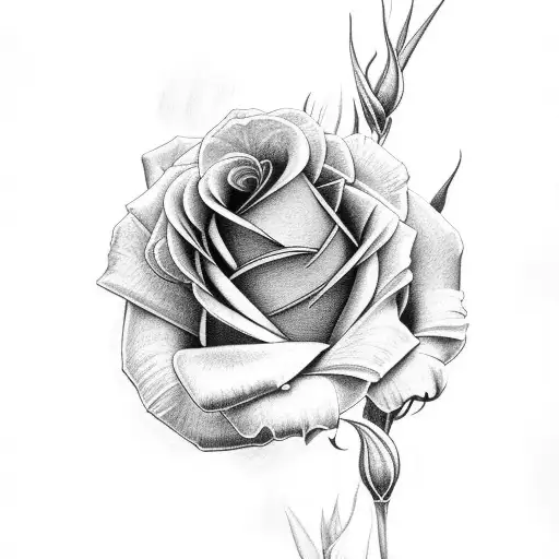 Rose And Gladiolus Flowers