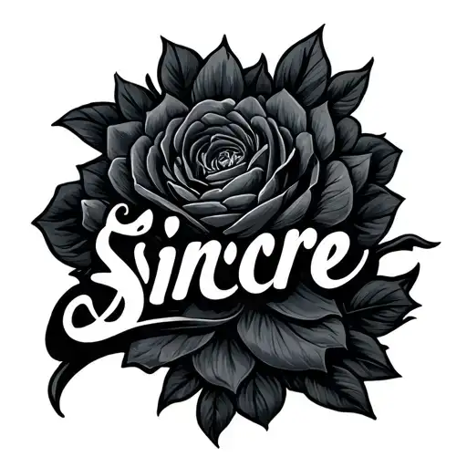 Sincere In Script Font
