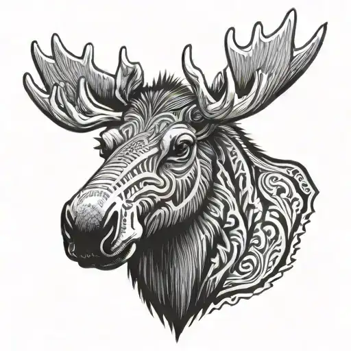 Moose Stuffed Animal