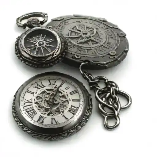 Travel Compas Pocket Watch