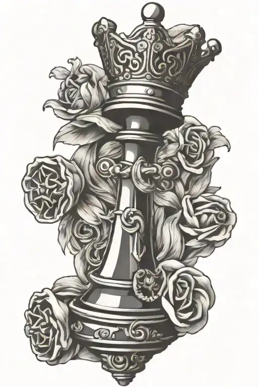 Rosary King Chess Piece