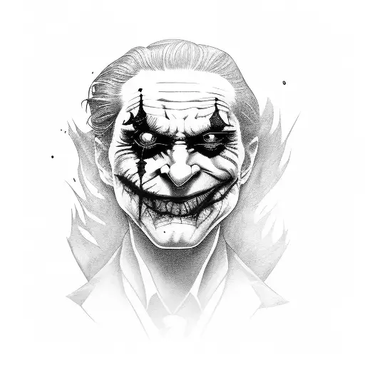 Joker Wearing Luis Vuiton