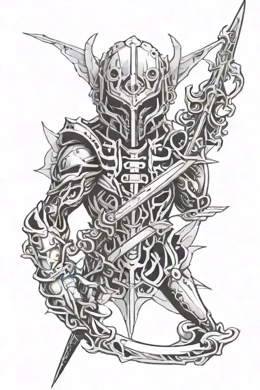 Cybersigilism With Sword Embedded