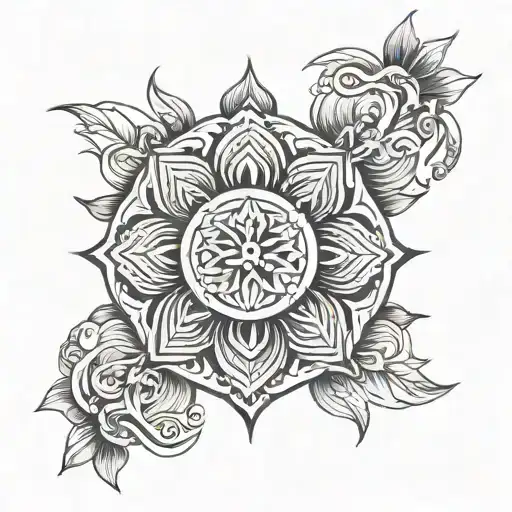 Aesthetic Spiritual Tattoo Small