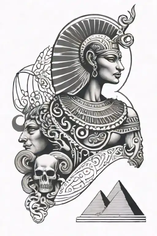 Egypt And Aries Zodiac Sign And Space