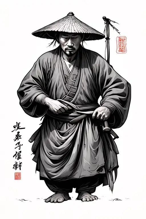 The Old Chinese Farmer Story Illustrated