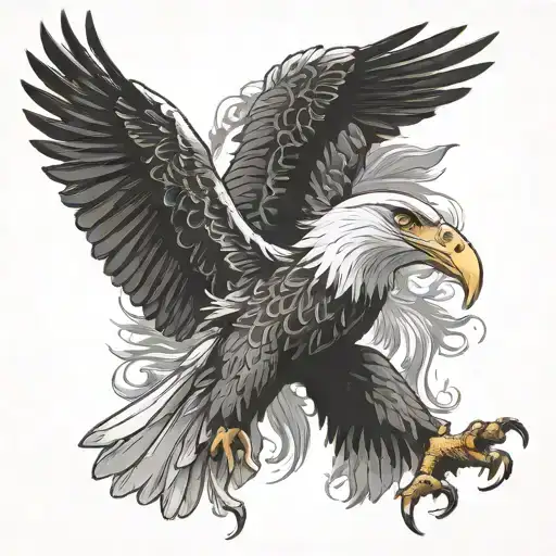 American Eagle Chest