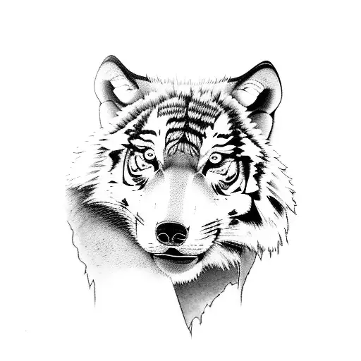 Wolf Cub And Tiger Cub