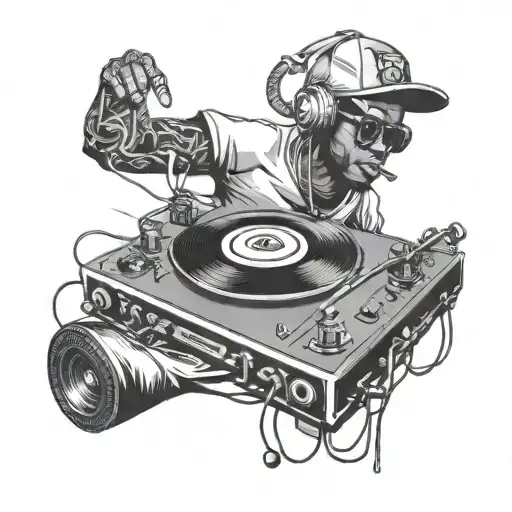 Hip Hop Vinyl Dj