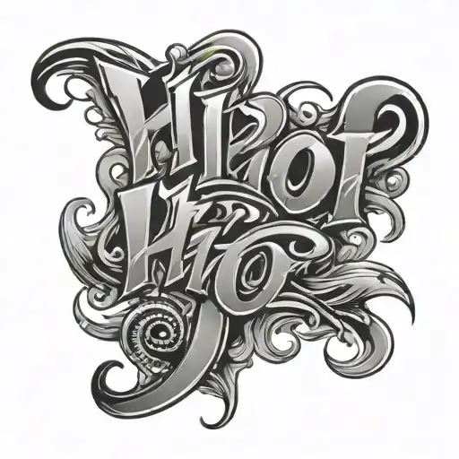 Hip Hop Letters