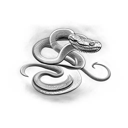 Snake With Roman Numerals 9 - 8 - 2022