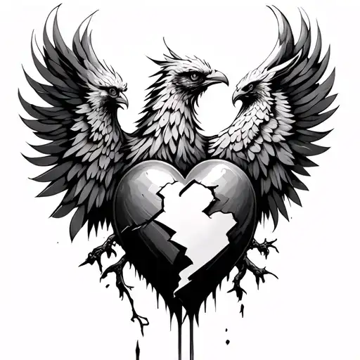 Phoenix Rising From A Broken Heart