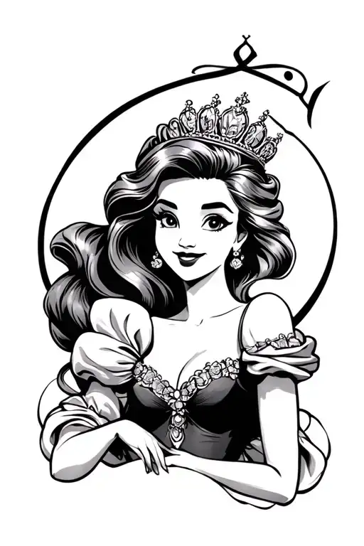 Disney Princess As Pinups