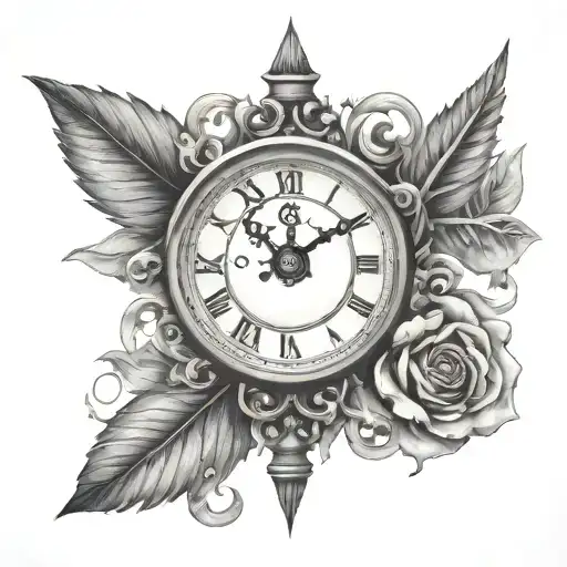 Herion Needle Sobriety Clock Family