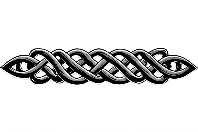 Gaelic Knot Work Design