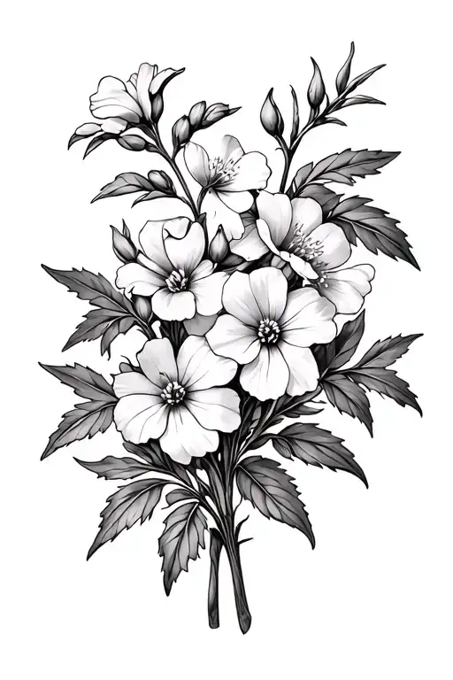 Larkspur And Primrose Flowers For Hip Placement A Lot Of Flowers