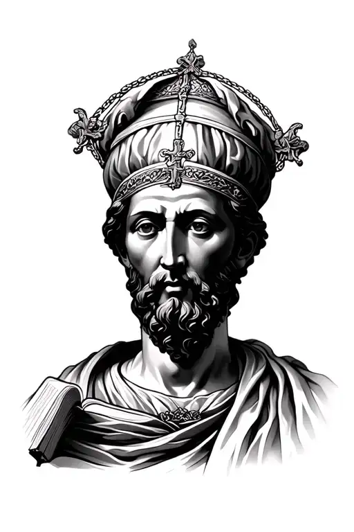 Bible Art Representation From Vatican City