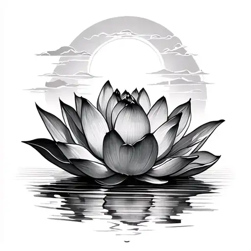 Lotus Flower Waterfall