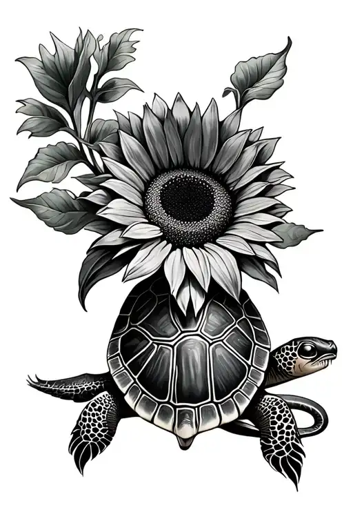 Sunflower Turtle Snake