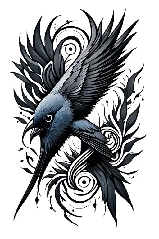 Indiginous Art Willy Wag Tail Wrapped