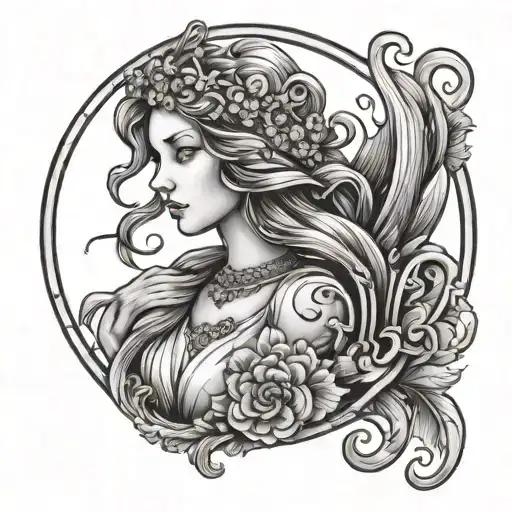 Virgo Tattoo Zodiac