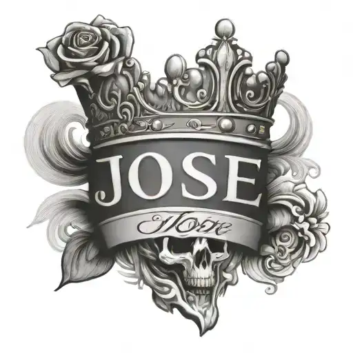 Name Jose With Crown