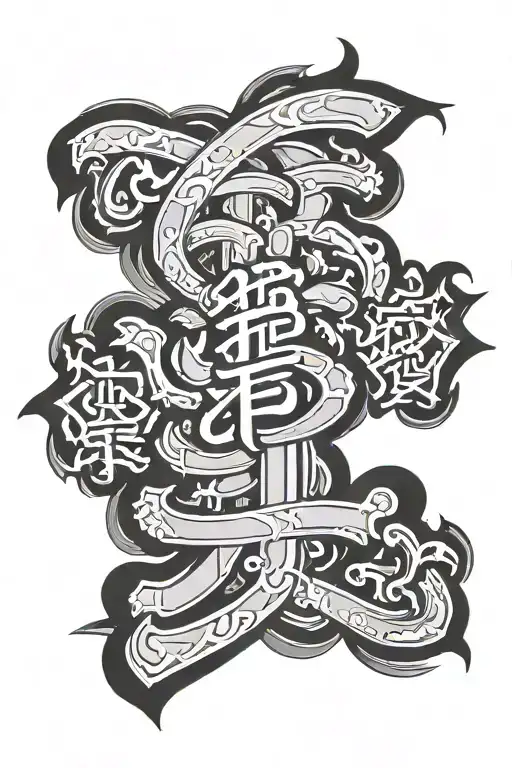 Cybersigilism And Love Kanji Symbol