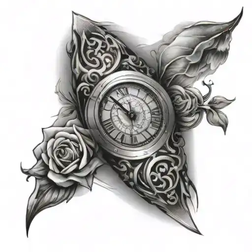Forearm Clock Tatto