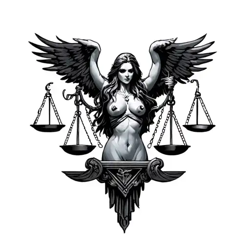 Metallica And Justice For All Lady Justice