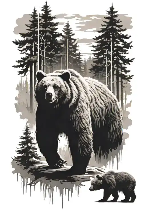 Bear Forest Back