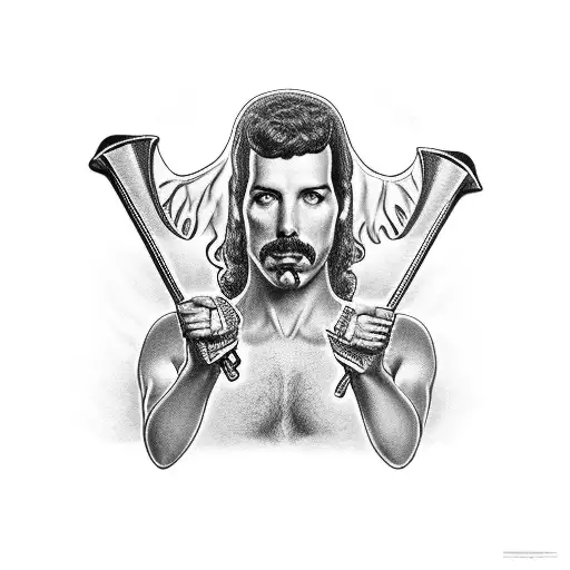 Freddy Mercury As Jesus