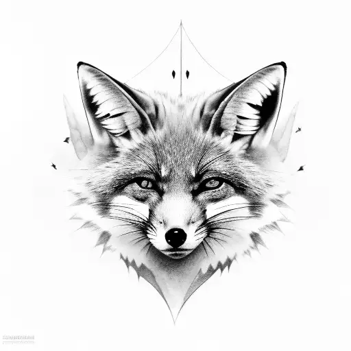 Gothic Fox-girl Holding A Dslr Camera