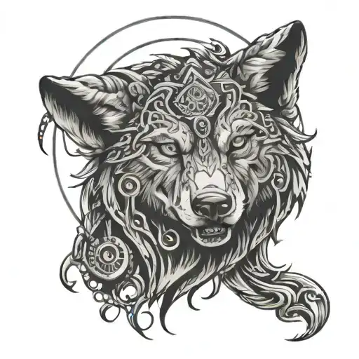 Tattoos For A Wolf Blood Tribe