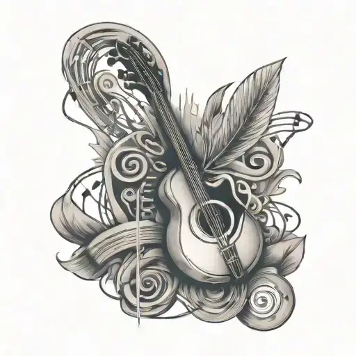 22 Combined With Music Note