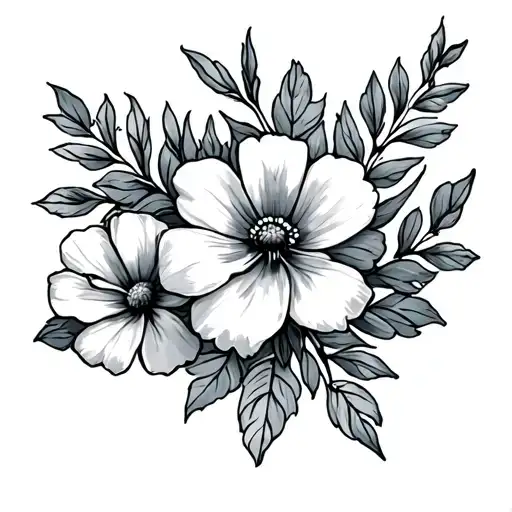 Februrary Flowers Hip